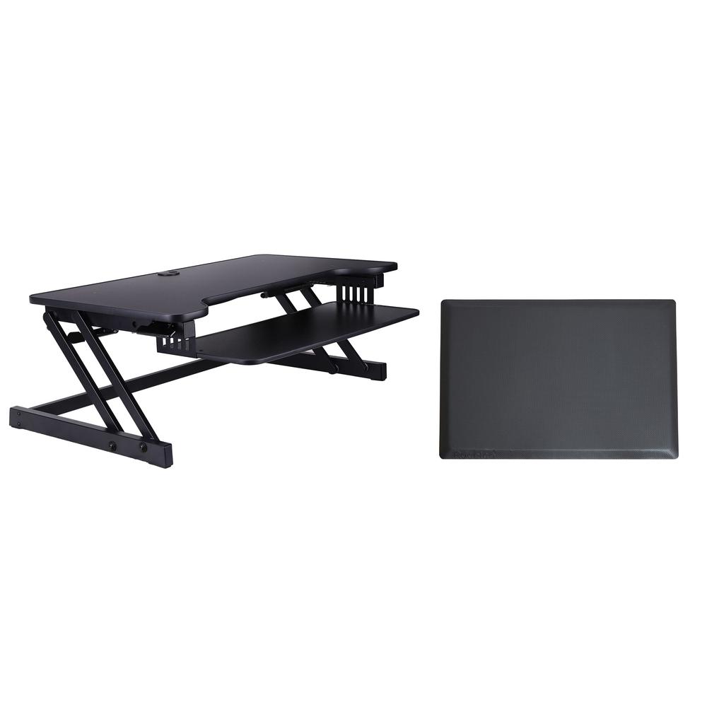Rocelco 37.5" Deluxe Height Adjustable Standing Desk. Picture 1