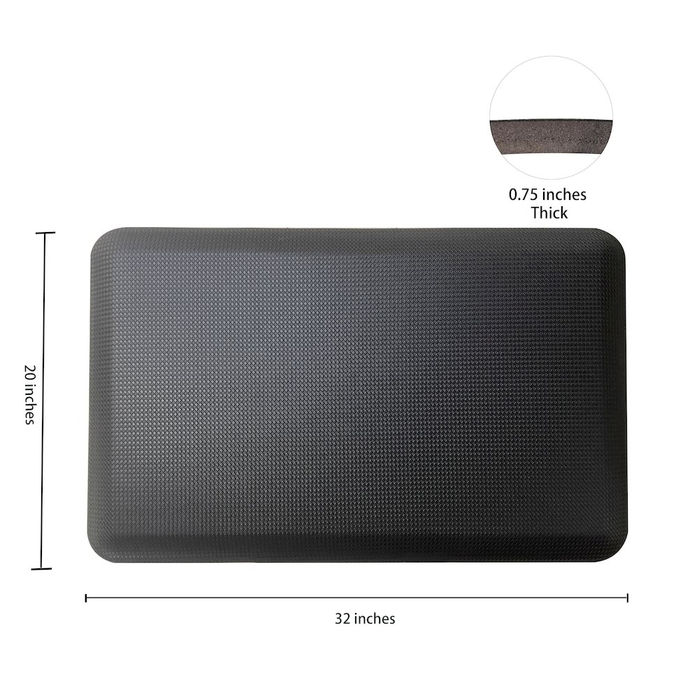 2 Pack Anti Fatigue Standing Floor Mat, 32"x20". Picture 3
