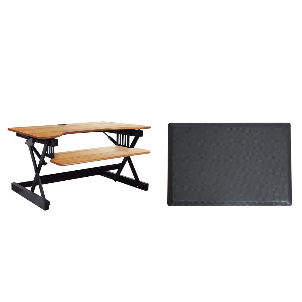 Rocelco 40" Large Height Adjustable Standing Desk. Picture 1