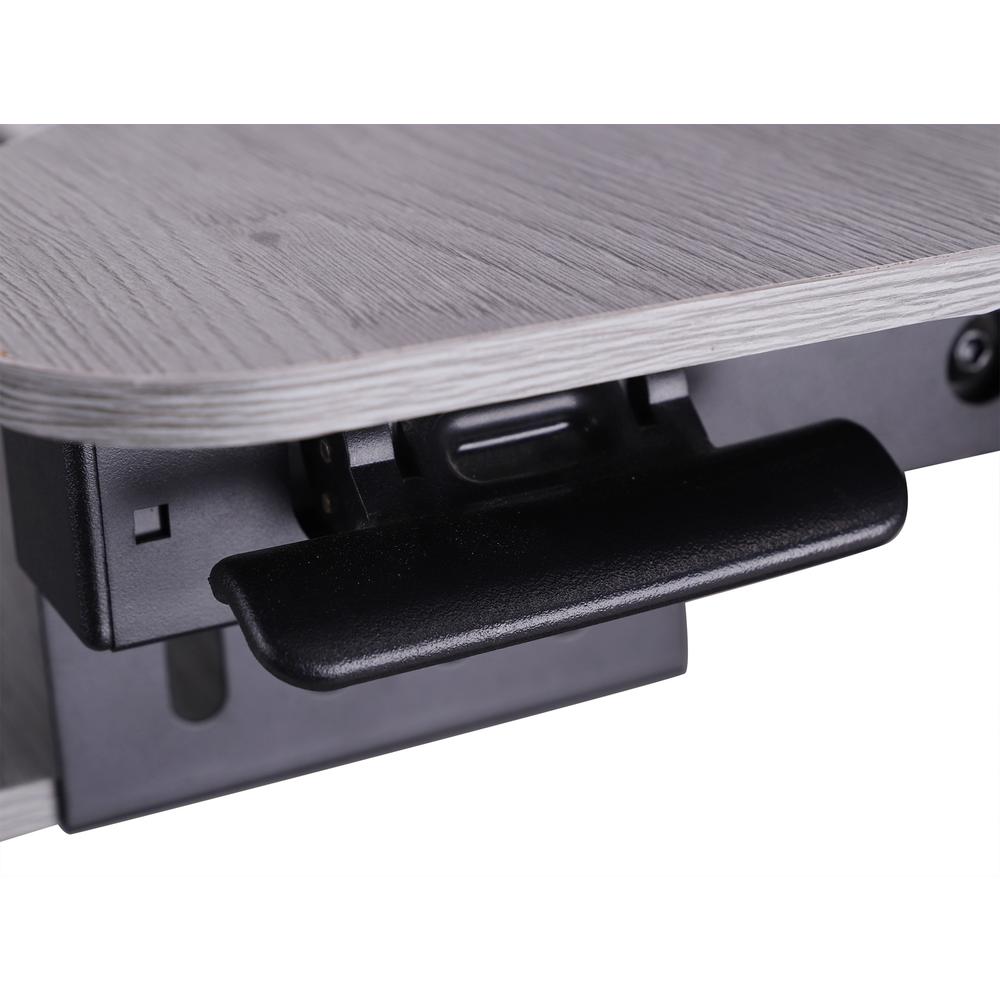Rocelco 37.5" Deluxe Height Adjustable Standing Desk. Picture 7