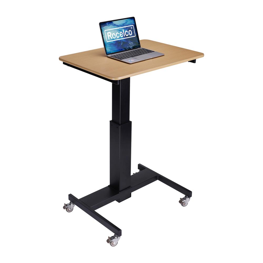 Rocelco 28" Height Adjustable Mobile School Standing Desk. Picture 1