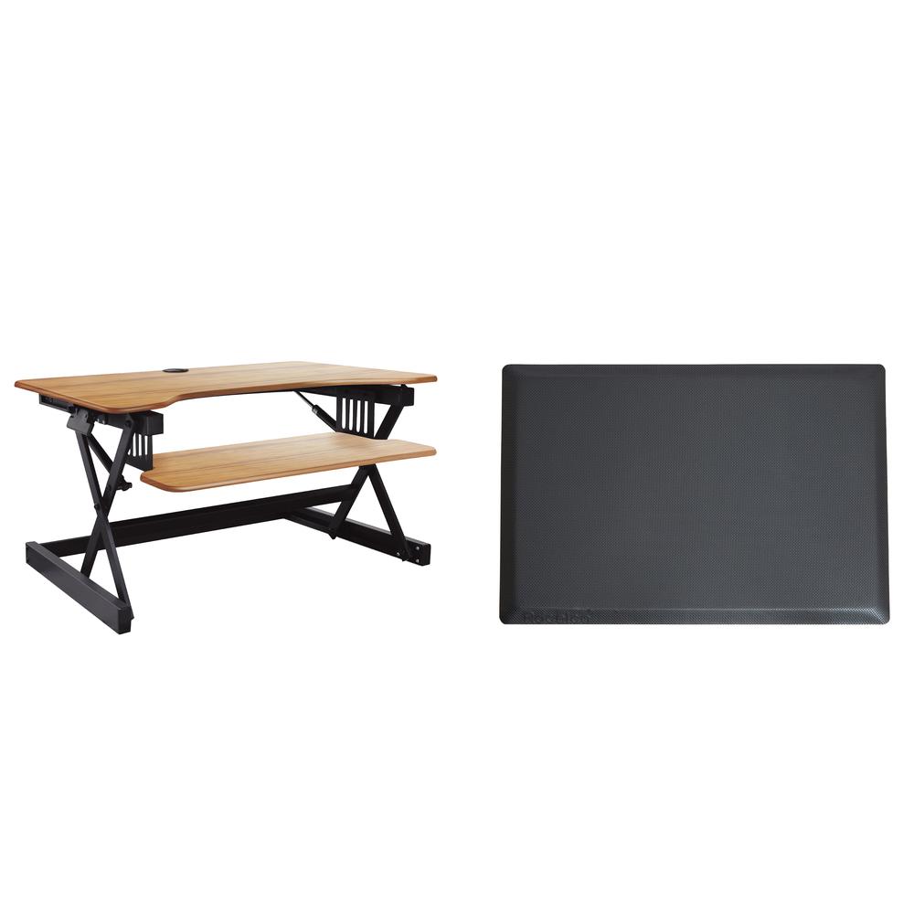 Rocelco 32" Height Adjustable Standing Desk. Picture 1