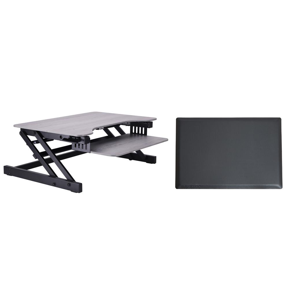 Rocelco 32" Height Adjustable Standing Desk. Picture 1