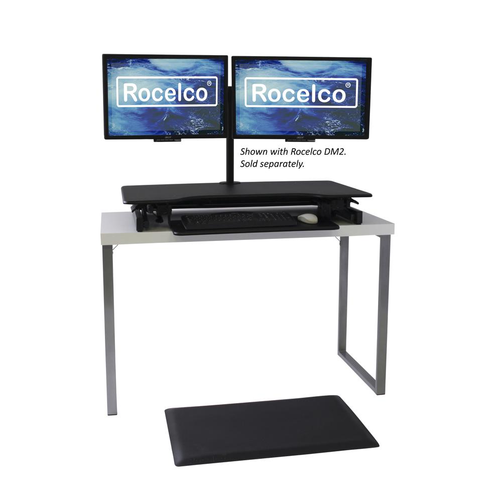Rocelco 40" Large Height Adjustable Standing Desk. Picture 7