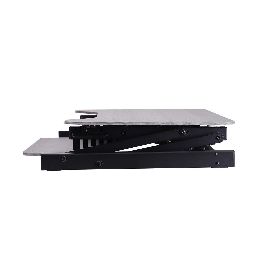 Rocelco 37.5" Deluxe Height Adjustable Standing Desk. Picture 6