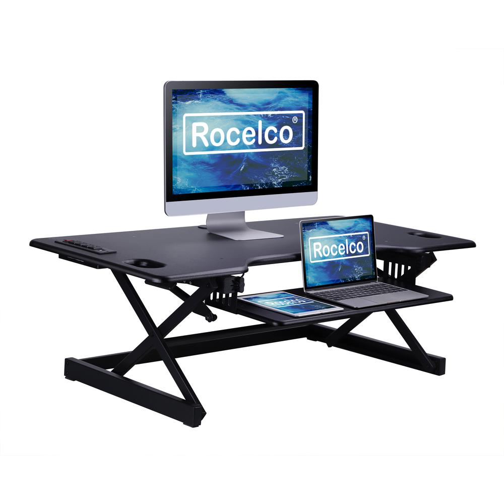 Rocelco 46" Height Adjustable Standing Desk. Picture 6