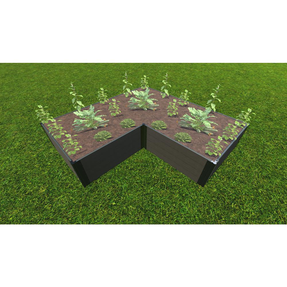 Arrowhead' - 8' X 8' X 22" Straight Corner Raised Garden Bed - 1" Profile. Picture 5