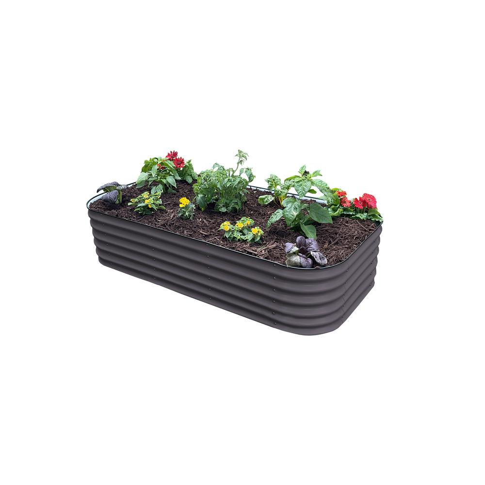 9-In-1 Modular Metal Raised Garden Bed Kit. Picture 9