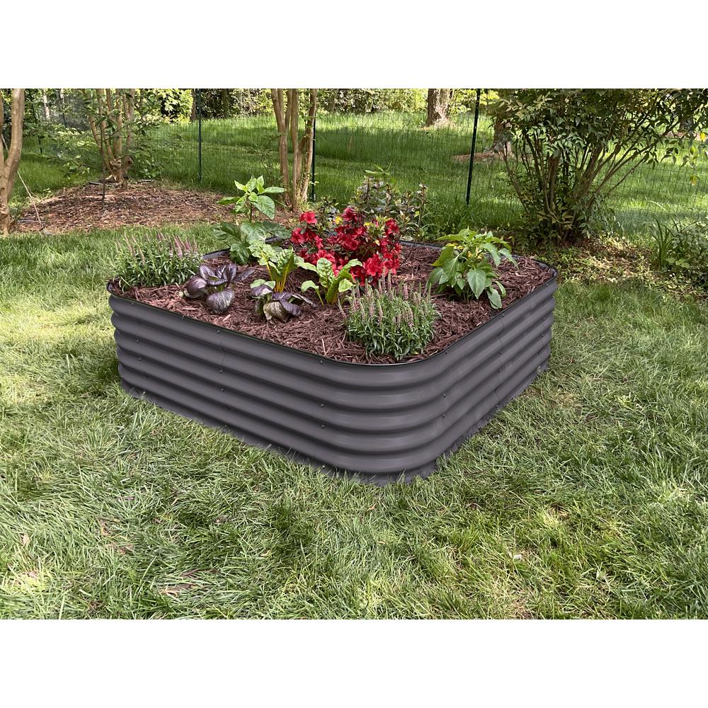 9-In-1 Modular Metal Raised Garden Bed Kit. Picture 12