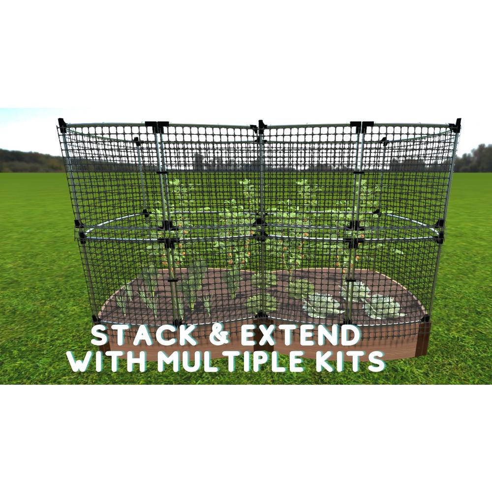 Curved Stack And Extend Animal Barrier. Picture 4