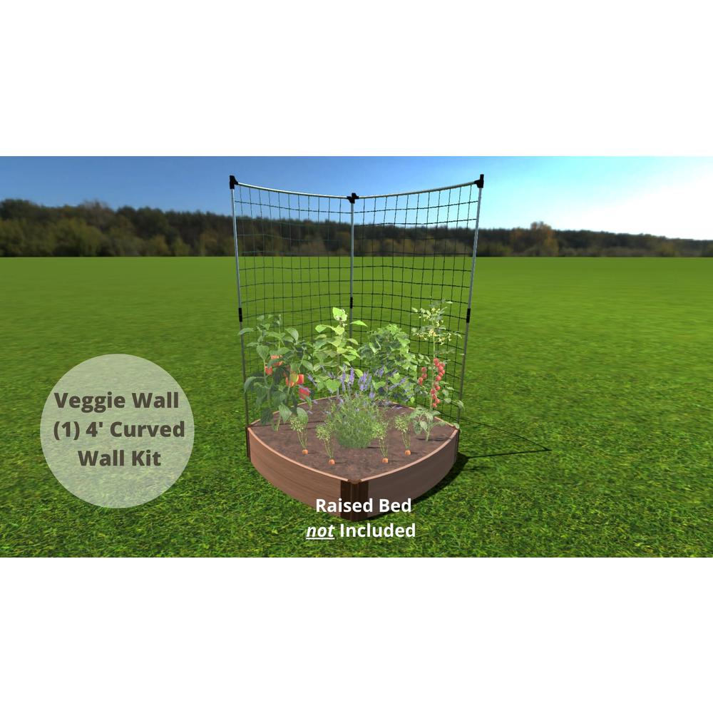 Curved Stack And Extend Veggie Wall Trellis. Picture 5