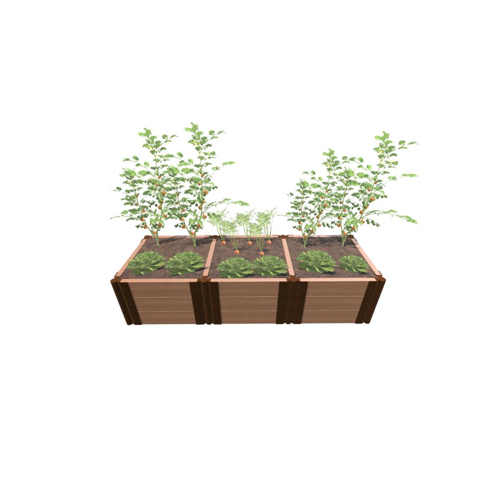 Classic Sienna 2' X 6' X 16.5" Raised Garden Bed - 2" Profile. Picture 1