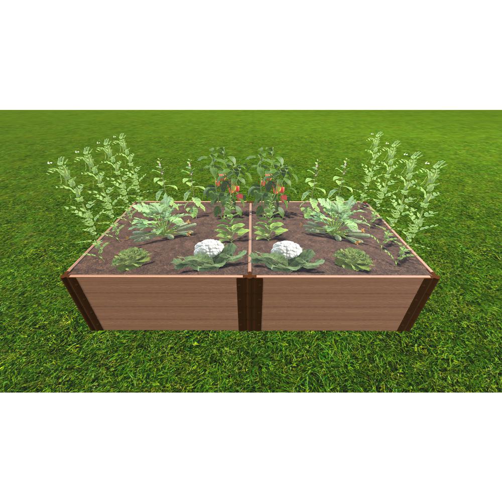 Classic Sienna Raised Garden Bed 4' X 8' X 22" - 1 " Profile. Picture 8
