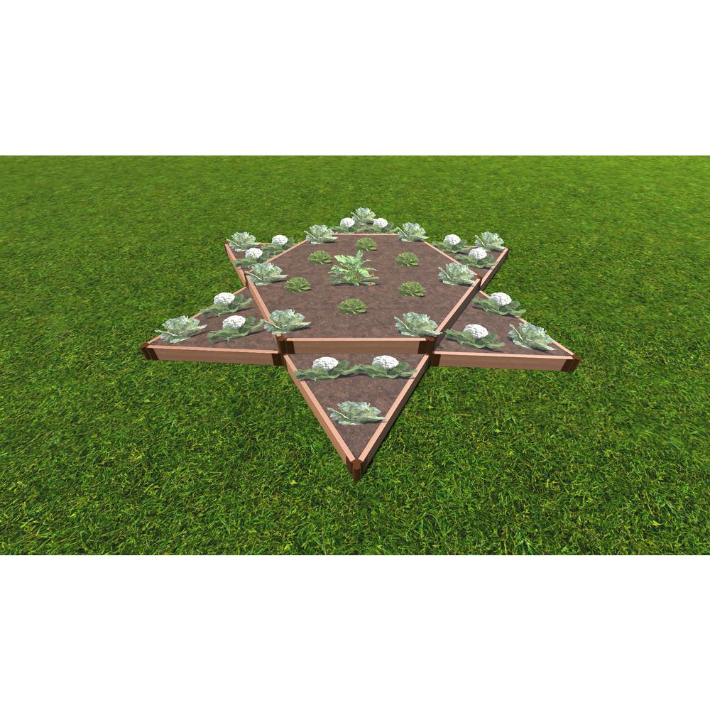Classic Sienna Raised Garden Bed Garden Star 12’ X 12’ X 11” – 1” Profile. Picture 11