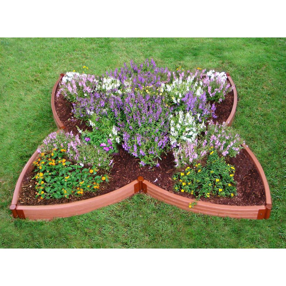 Classic Sienna Raised Garden Bed Versailles Sunburst – 2” Profile. Picture 1