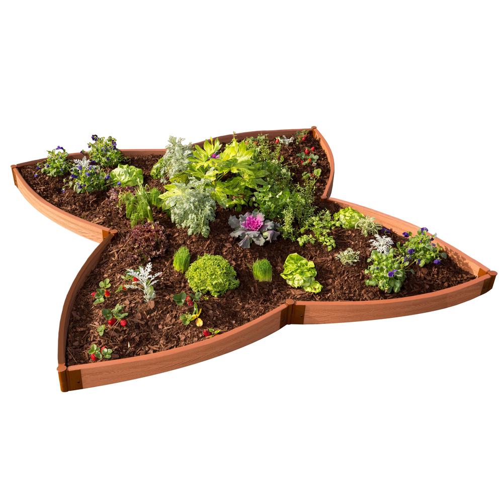 Classic Sienna Raised Garden Bed Versailles Sunburst – 2” Profile. Picture 2