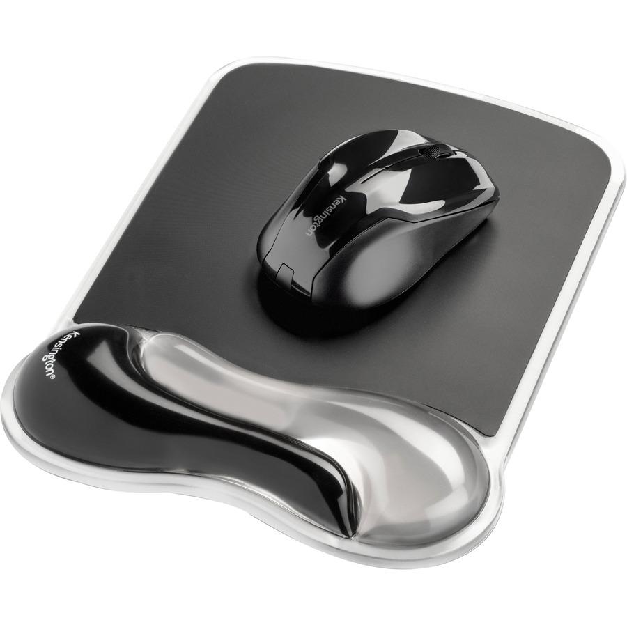 Kensington Duo Gel Mouse Wrist Rest Wave - 1 Pack. Picture 2