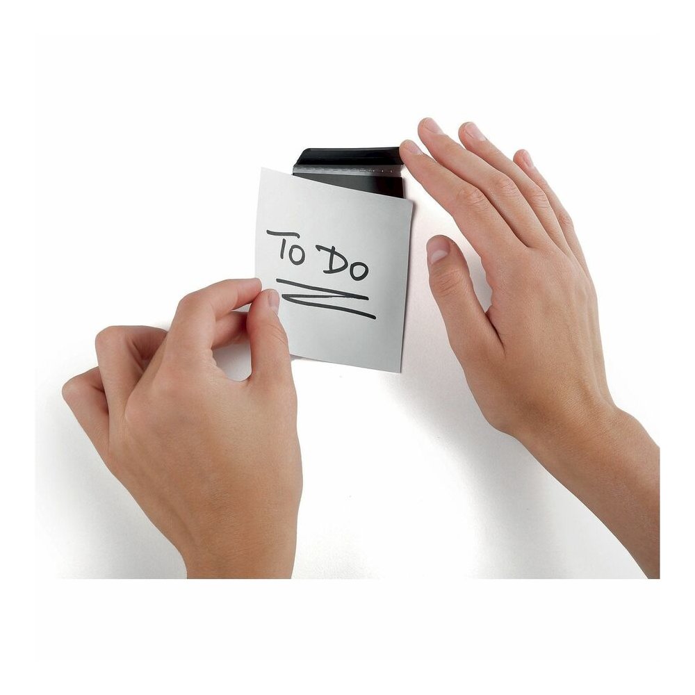 DURABLE DURAFIX Clip - 2.4" Width - for Notes, Reminder, Appointment, Cabinet, Refrigerator, Glass, Door - Residue-free, Easy to Use - Silver - 10 / Pack. Picture 6