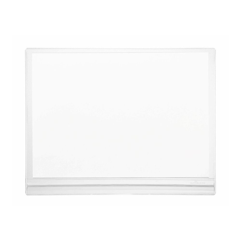 DURABLE Water Resistant Pockets, Letter, Self-Adhesive - 5 PK - Print/Message - "Portrait, Landscape - 9.8" Width - 8.50" Holding Width x 11" Holding Height - Water Resistant, Weather Resistant, Resid. Picture 4