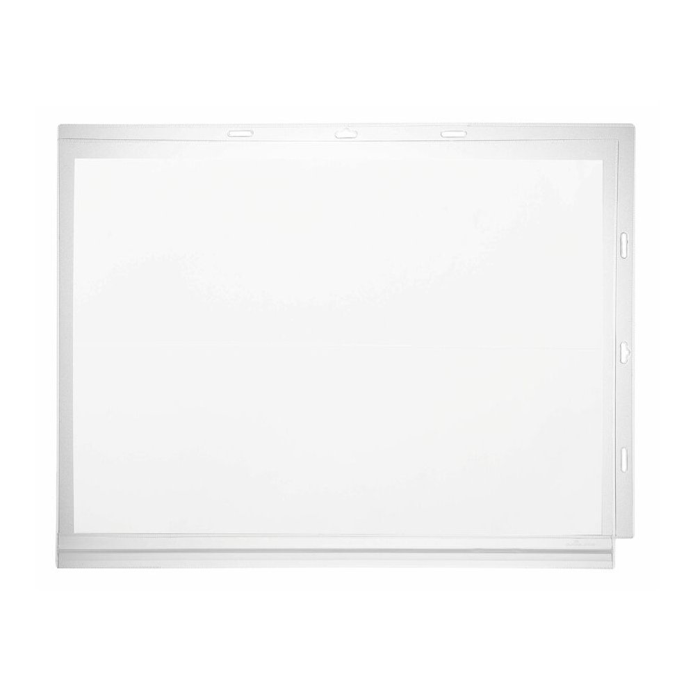 DURABLE Water Resistant Pockets, Tabloid, Cable Ties - 5 PK - Print/Message - "Portrait, Landscape - 13.78" Holding Width x 18.11" Holding Height - Water Resistant, Dirt Resistant, Humidity Resistant,. Picture 5