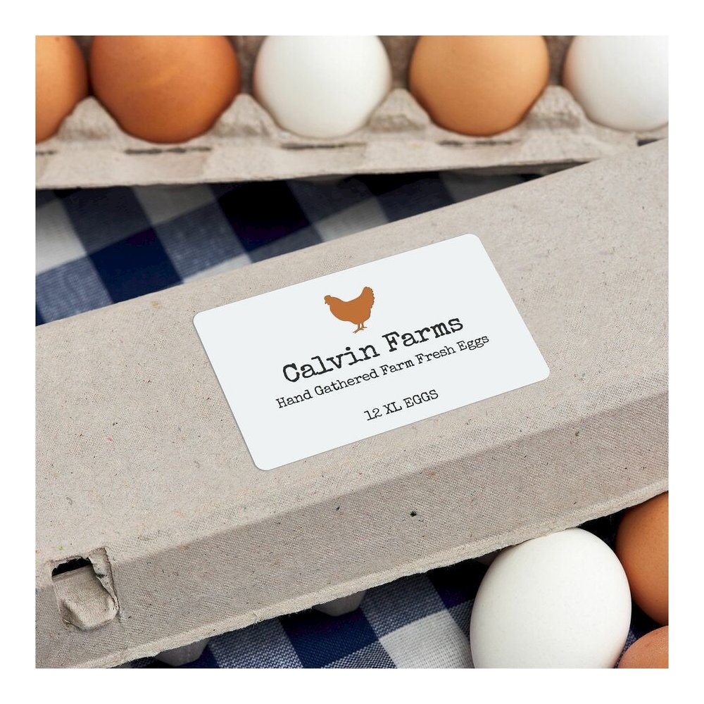 Avery&reg; Printable Shipping Labels, 2.5" x 4" , 800 Labels (5817) - x 2 1/2" Width x 4" Length - Permanent Adhesive - Rectangle - Laser - Matte - White - Paper - 8 / Sheet - 100 Total Sheets - 800 T. Picture 6