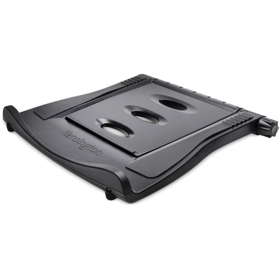 Kensington SmartFit Easy Riser Laptop Cooling Stand - Black - Upto 17" Screen Size Notebook Support - Black - TAA Compliant. Picture 3