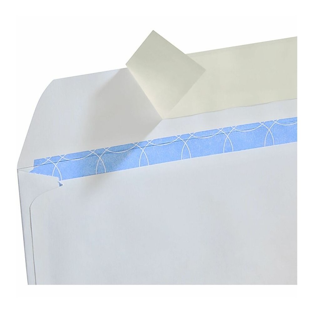 Quality Park No. 10 Single Window Security Tint Treated Business Envelopes - Business - #10 - 4 1/8" Width x 9 1/2" Length - 24 lb - Flap - White - 1 Box. Picture 4