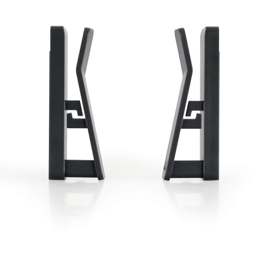 DURABLE VISIOCLIP Wall Mount for Tablet, Smartphone - Charcoal Gray - 2.20 lb Load Capacity - Plastic - 1 Each. Picture 12