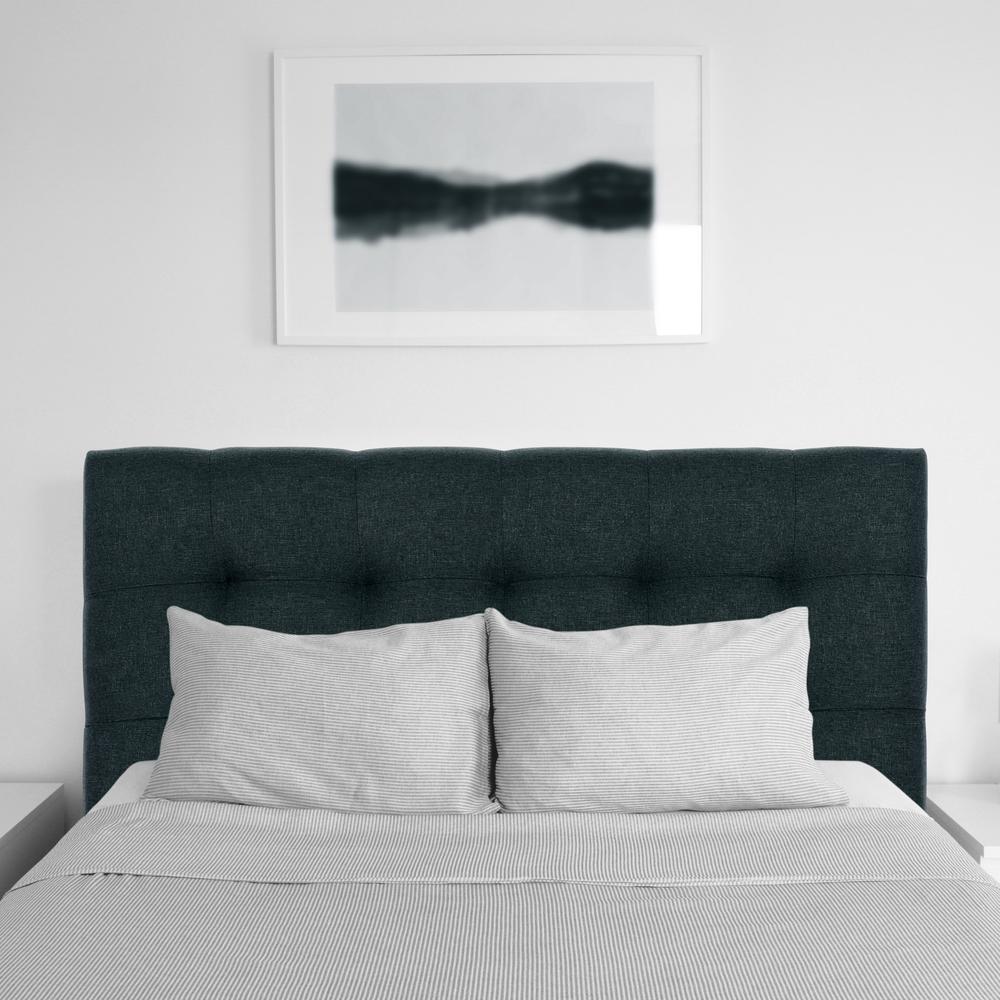CorLiving Valencia Headboard, Single/Twin Blue. Picture 3