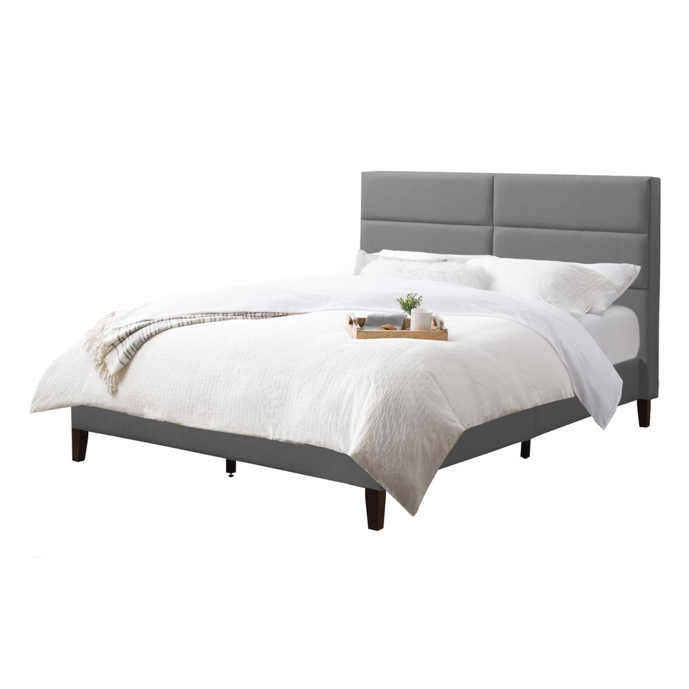 BRH-204-Q Bellevue Upholstered Bed, Queen. Picture 2