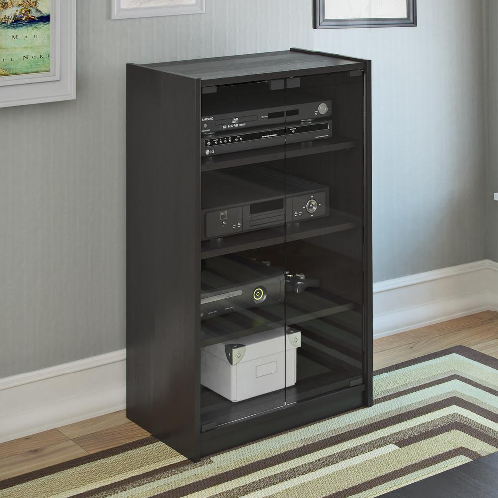 Wide Ravenwood Black Component Stand. Picture 3