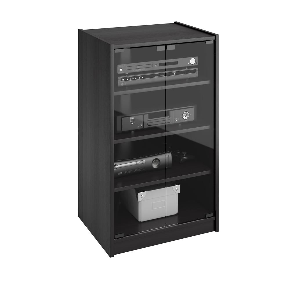Wide Ravenwood Black Component Stand. Picture 1