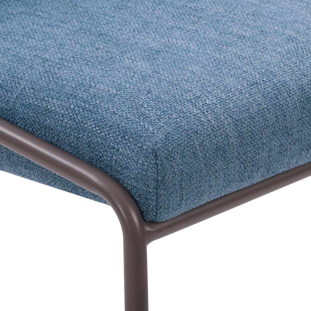 CorLiving Blakeley Counter Height Barstool Blue. Picture 10