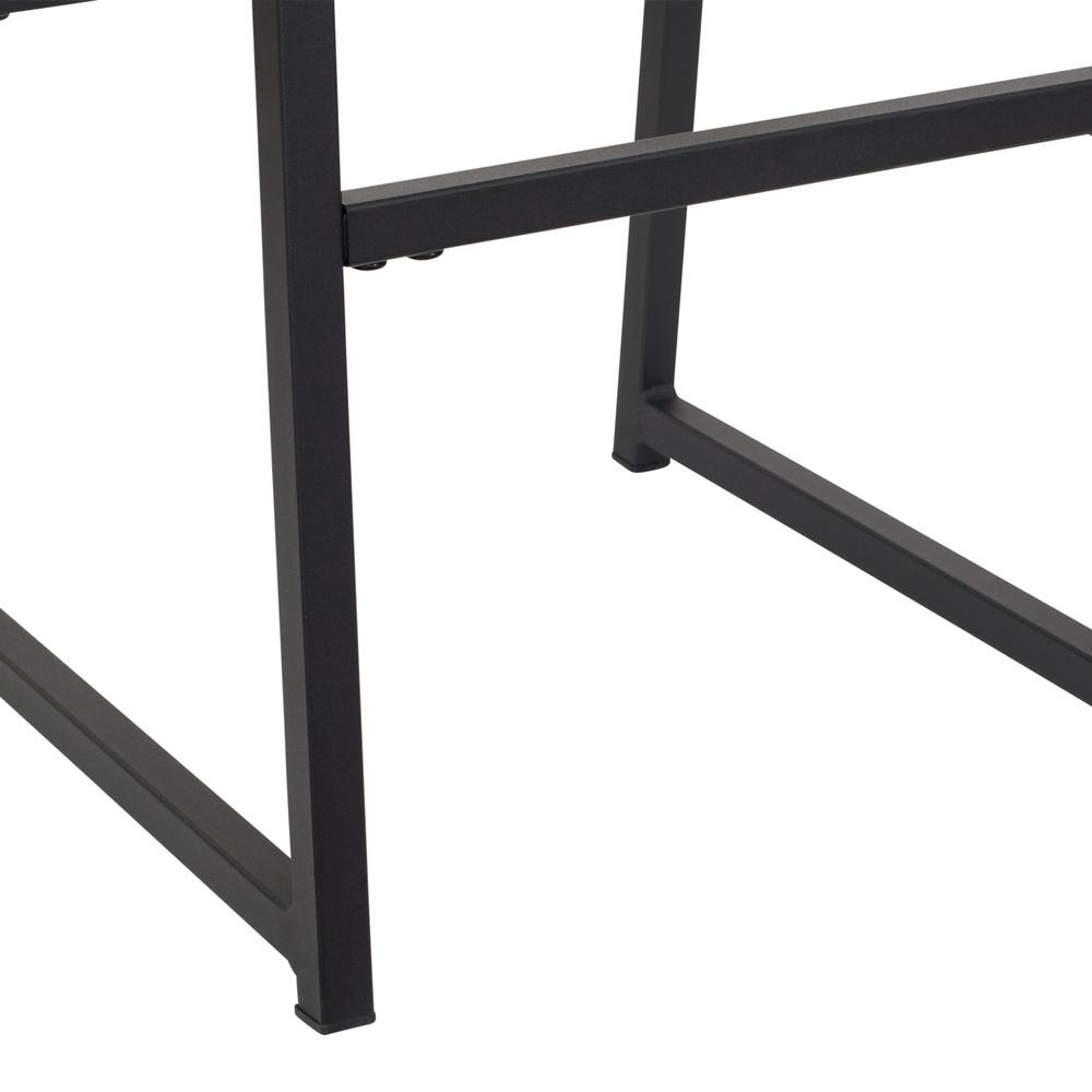 CorLiving Milo Backless Barstool, Black. Picture 8
