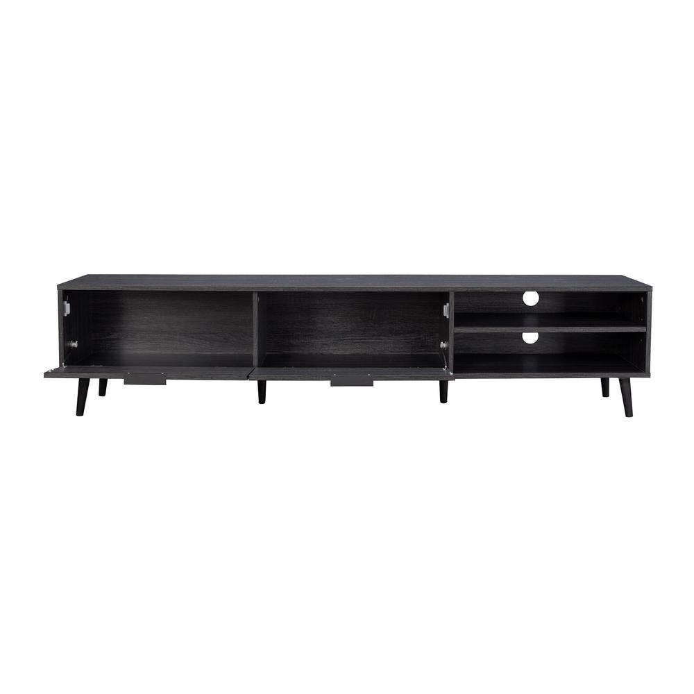 Wood TV Stand, TVs up to 85". Picture 2