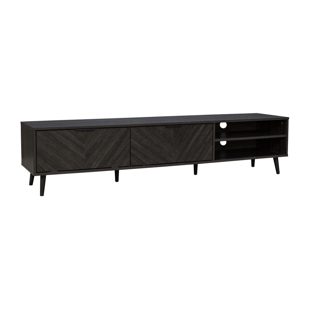 Wood TV Stand, TVs up to 85". Picture 4