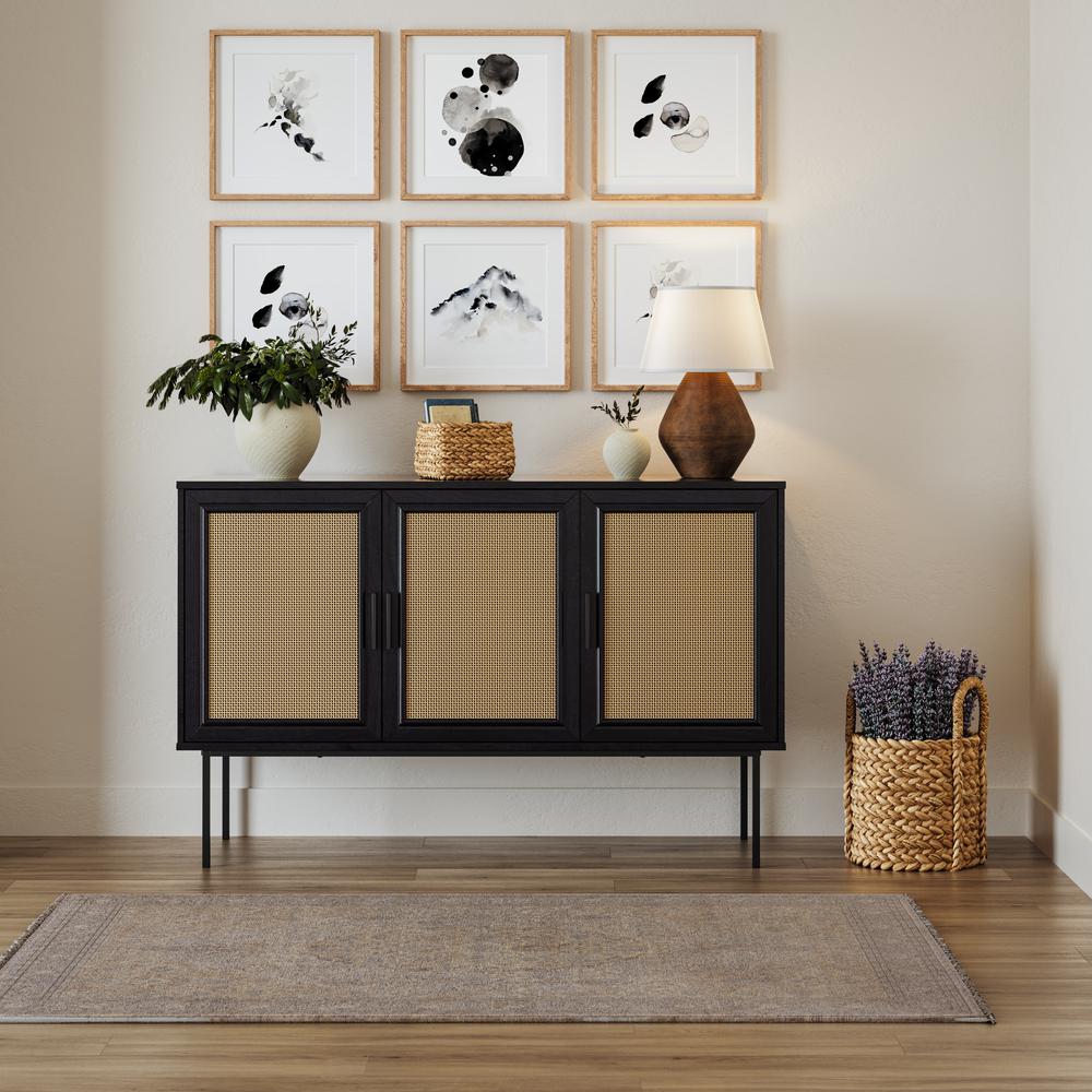 Wood Sideboard Buffet. Picture 6
