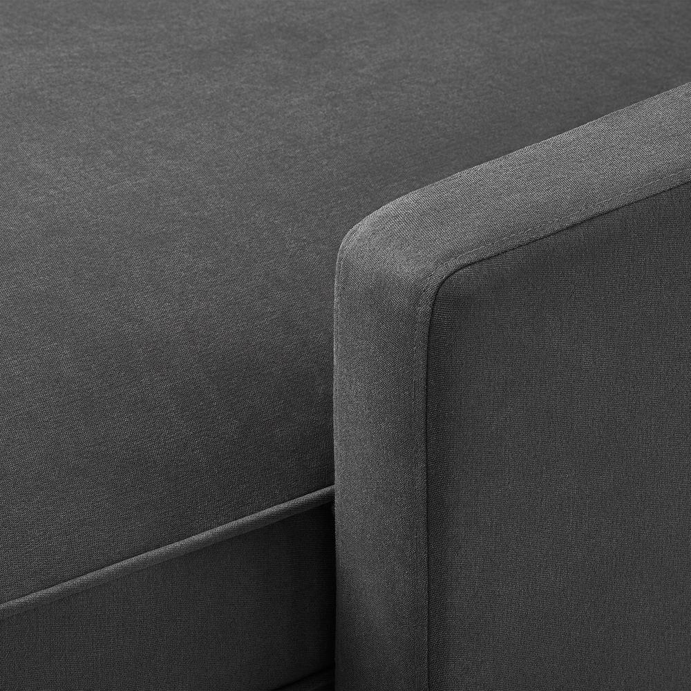 CorLiving Lena Reversible Sectional Sofa Grey. Picture 8