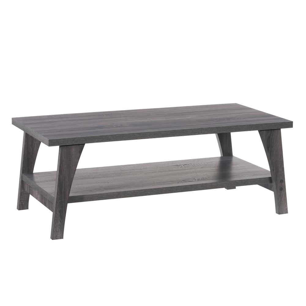 LHW-720-C Hollywood Coffee Table with Shelf. Picture 2