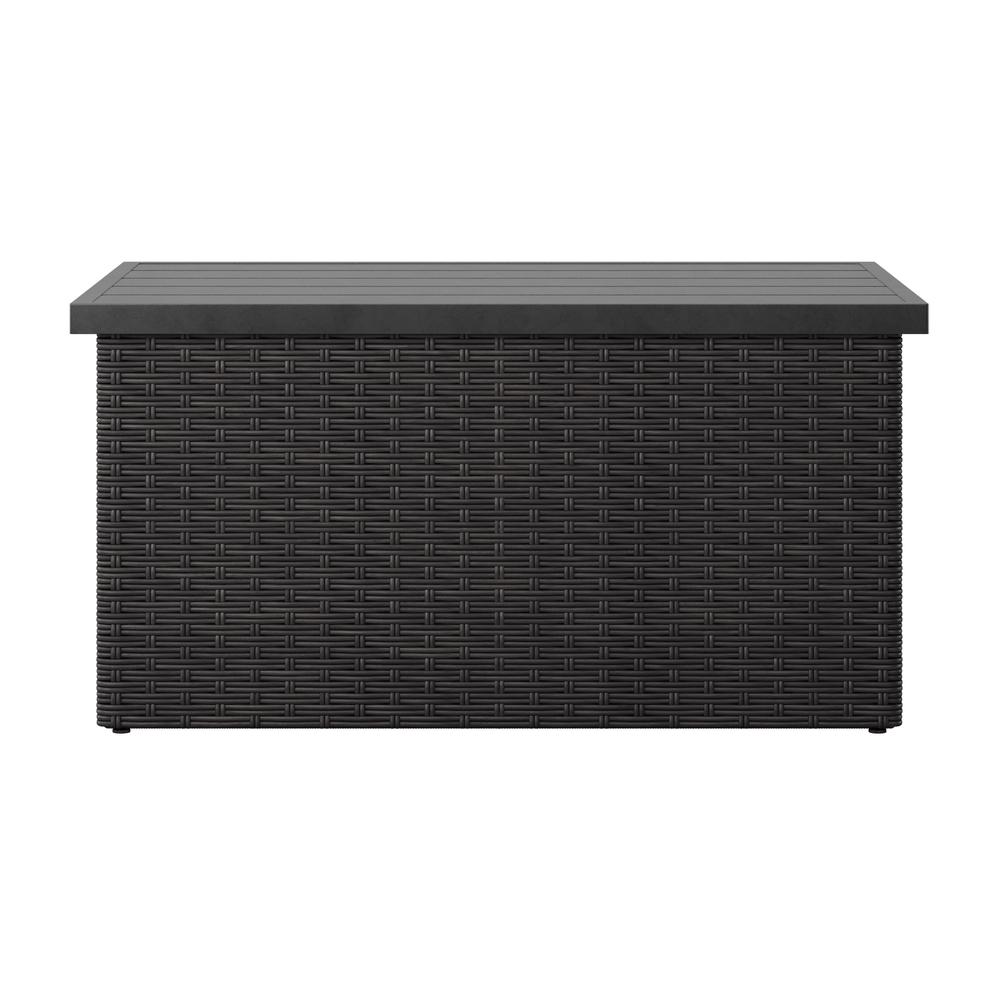 Outdoor Wicker Coffee Table. Picture 1