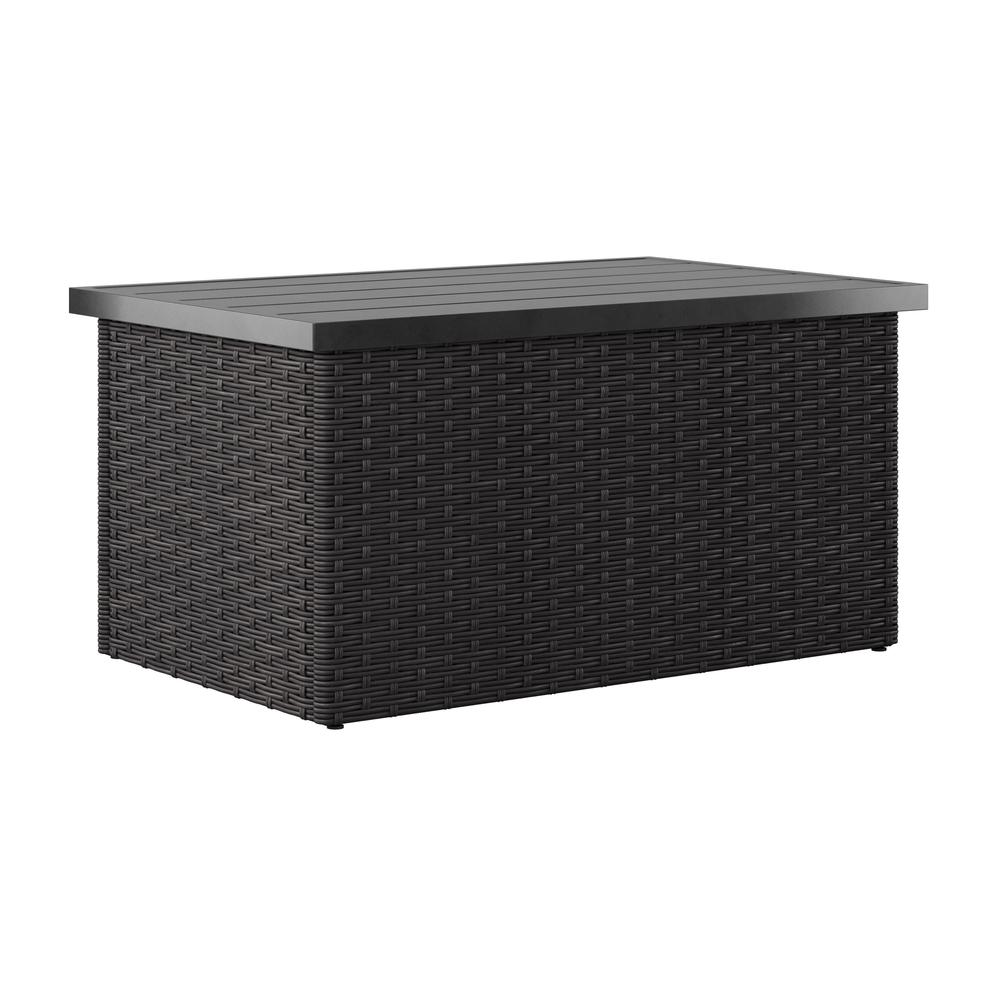 Outdoor Wicker Coffee Table. Picture 2