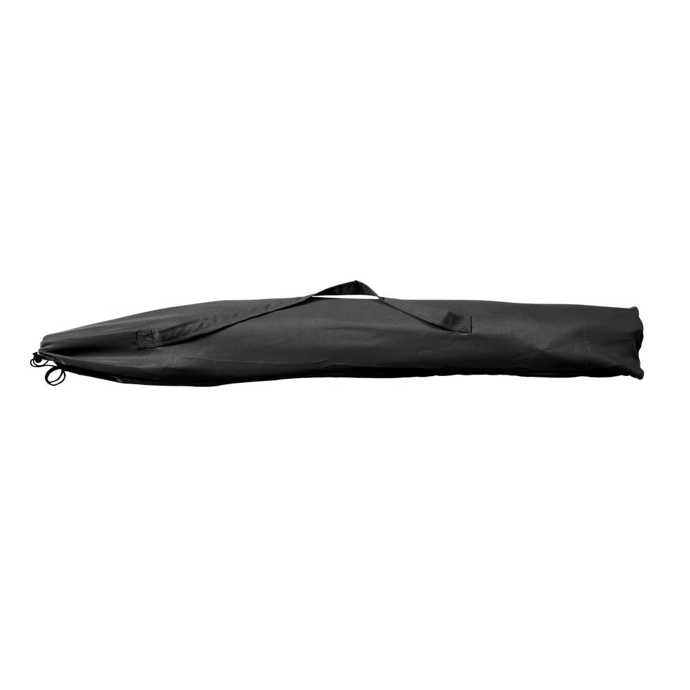 UV and Wind Resistant Beach/Patio Umbrella in Black. Picture 3