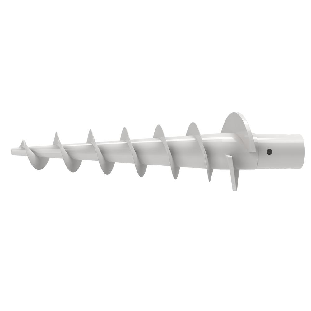 UV and Wind Resistant Beach/Patio Umbrella in Warm White. Picture 2