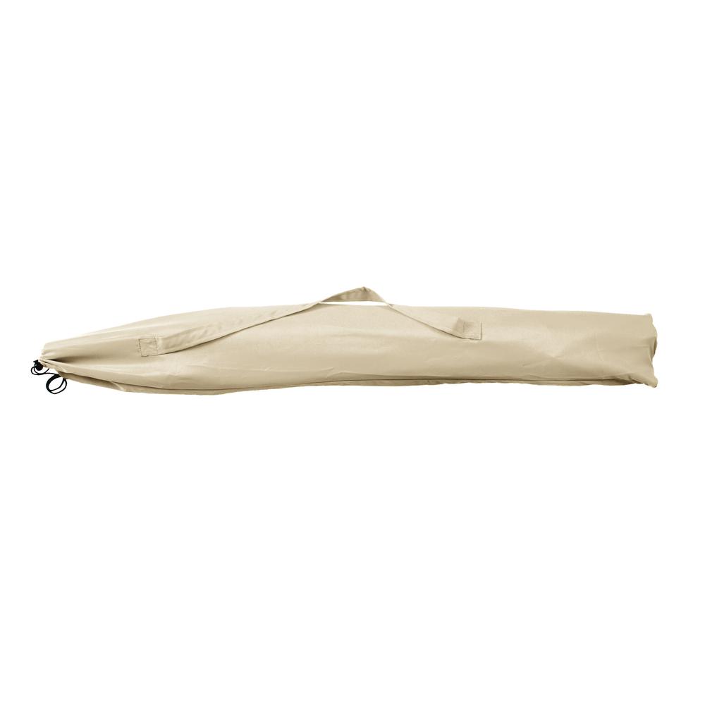 UV and Wind Resistant Beach/Patio Umbrella in Warm White. Picture 3