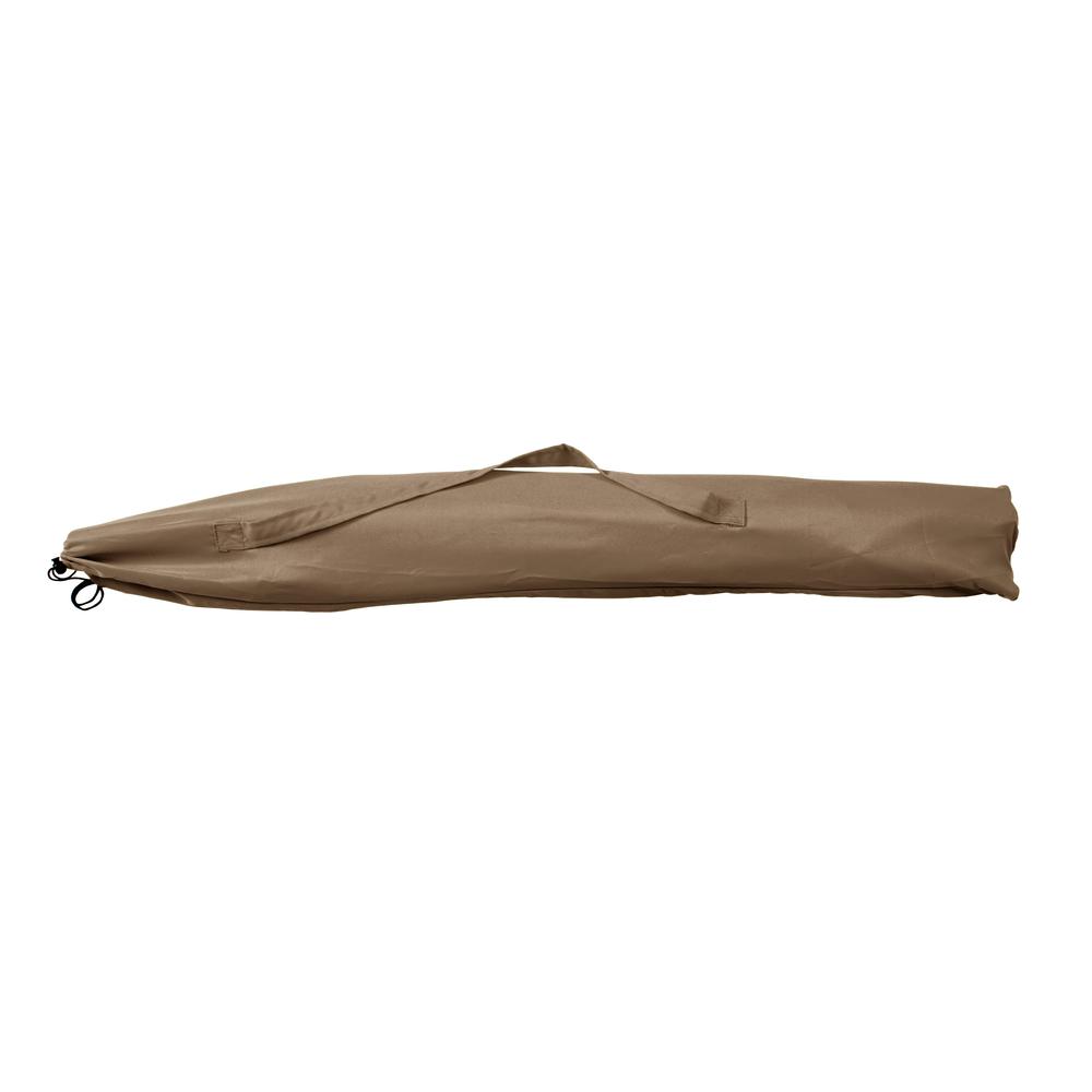 UV and Wind Resistant Beach/Patio Umbrella in Sandy Brown. Picture 3