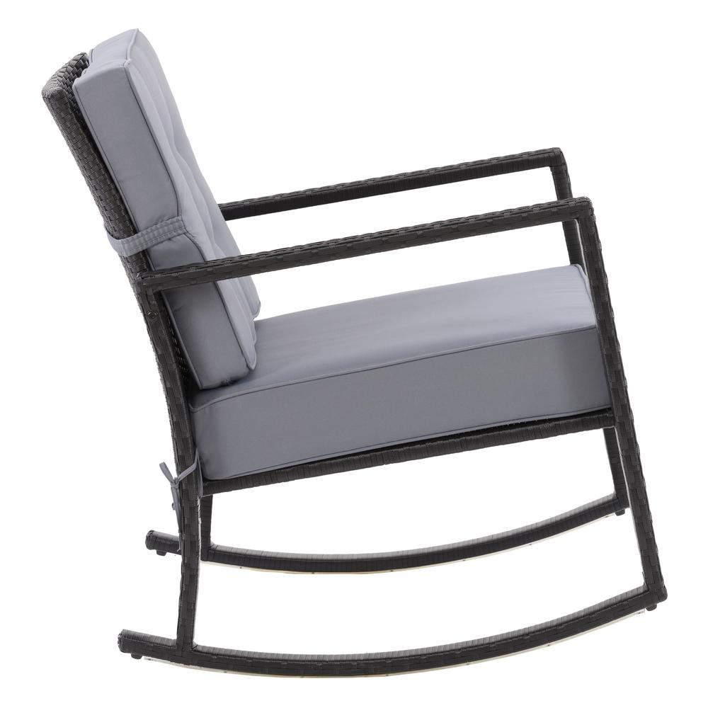 CorLiving - Parksville Patio Rocking Chair. Picture 3