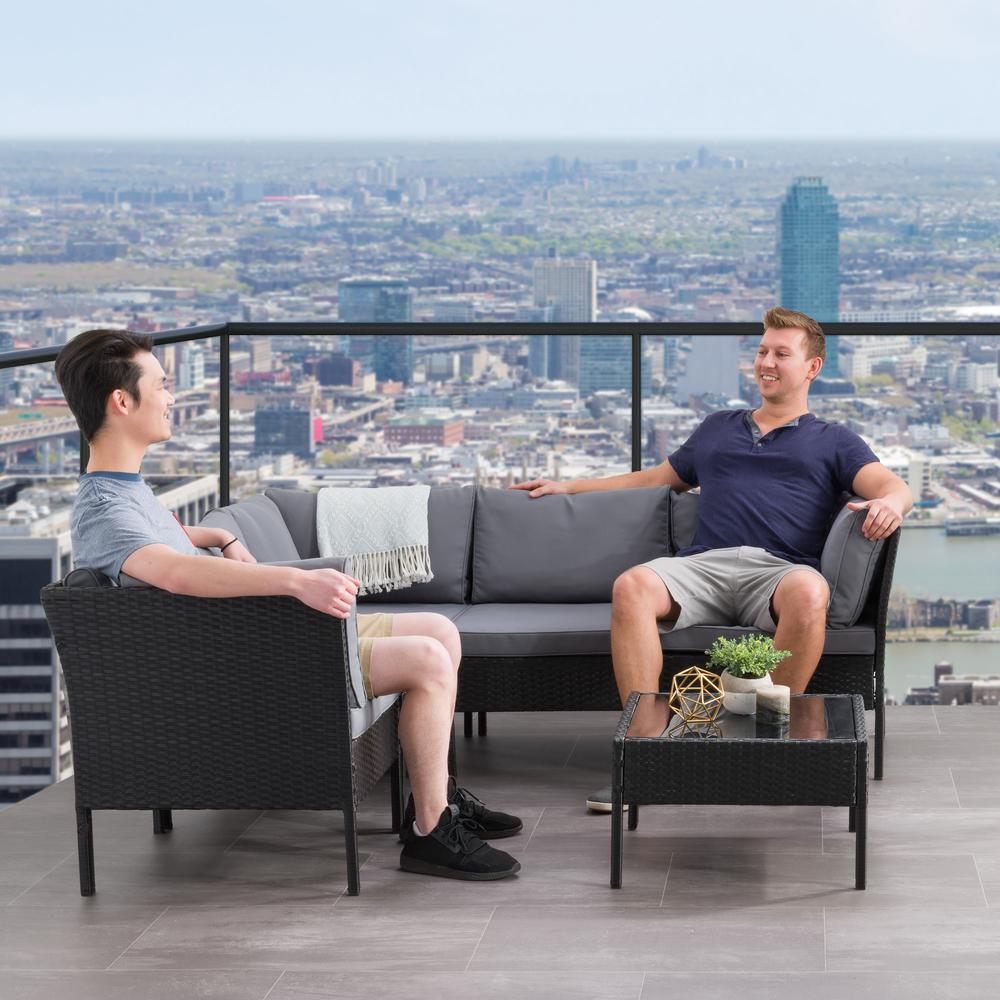 CorLiving - Parksville Patio Sectional 6pc. Picture 3