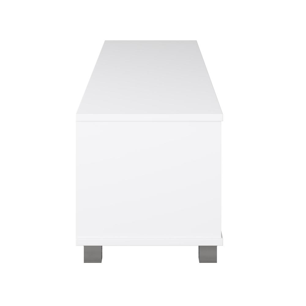 CorLiving Hollywood White TV Stand for TVs up to 85". Picture 4