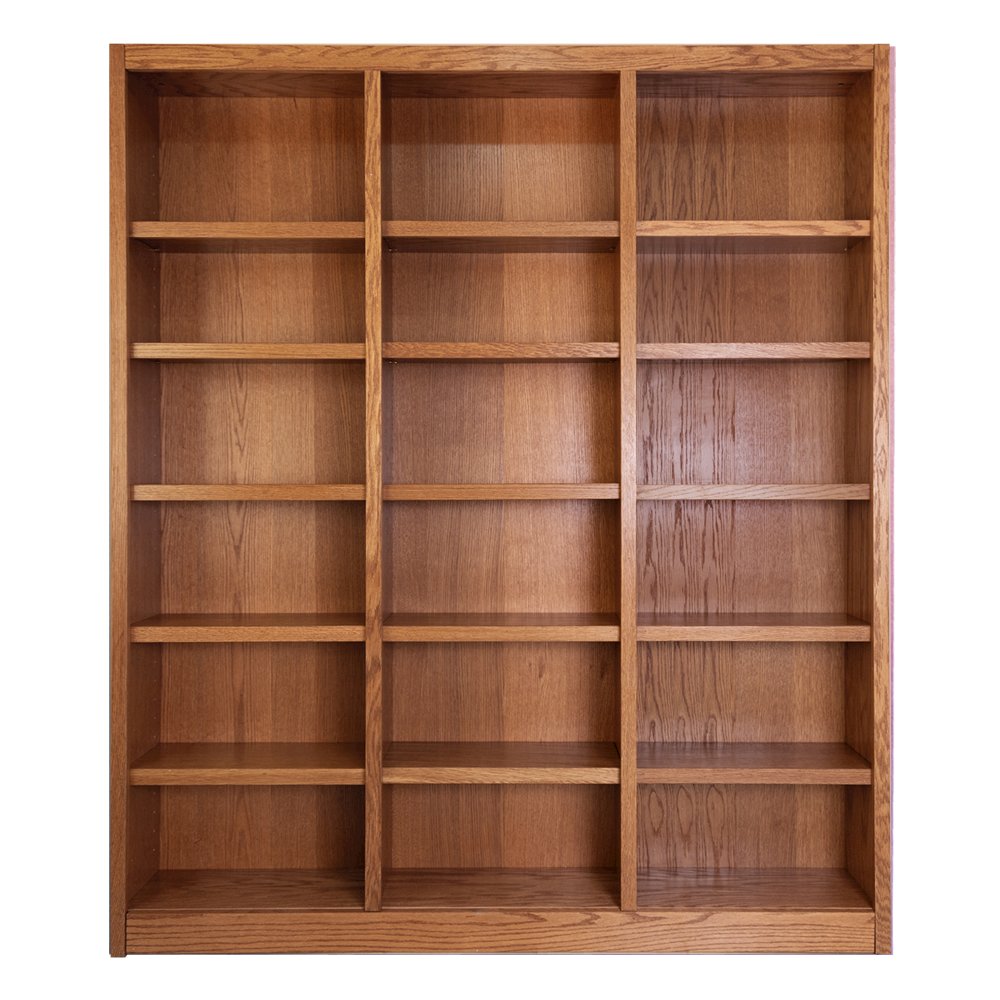 Concepts in Wood 72 x 84 Wall Storage Unit, Dry Oak Finish. Picture 1