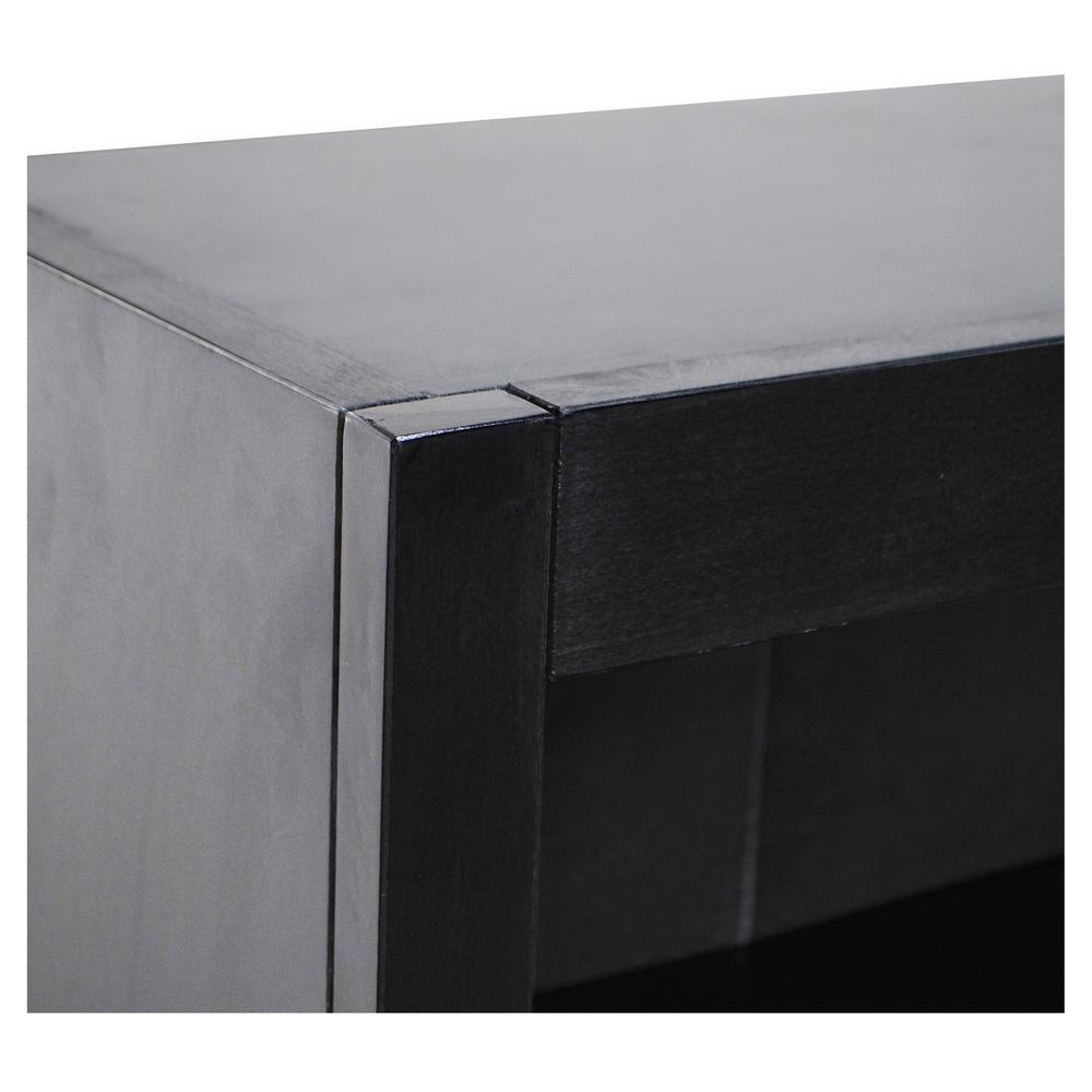 Concepts in Wood Single Wide Bookcase, 3 Shelves, Espresso Finish. Picture 4